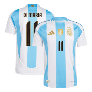 Argentina DI MARIA #11 Home Custom Player Version Soccer Jersey 2024