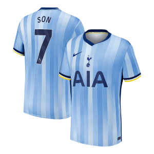 SON #7 Tottenham Hotspur Soccer Jersey Away Custom Shirt 2024/25