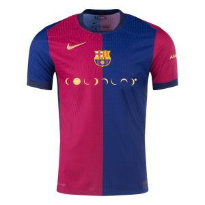 Barcelona Home Custom Player Version Soccer Jersey 2024/25 COLDPLAY
