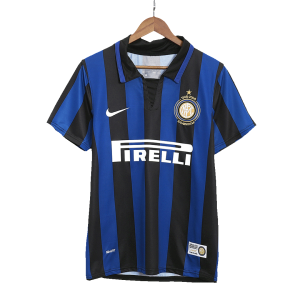 Inter Milan Jersey Custom Home Soccer Retro Jersey 2007/08