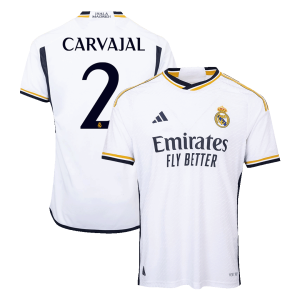 Real Madrid CARVAJAL #2 Home Custom Player Version Soccer Jersey 2023/24