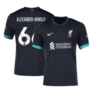 Liverpool Jersey Custom ALEXANDER-ARNOLD #66 Soccer Jersey Away 2024/25