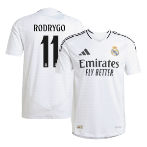 Real Madrid RODRYGO #11 Home Custom Player Version Soccer Jersey 2024/25