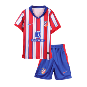 Kids Atletico Madrid Custom Home Soccer Kits 2024/25