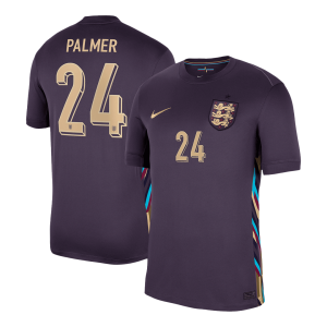 England Jersey Custom PALMER #24 Soccer Jersey Away 2024
