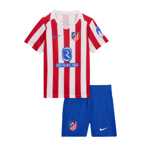 Kids Atletico Madrid Custom Home Soccer Kits 2025/26