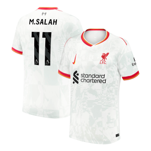 M.SALAH #11 Liverpool Soccer Jersey Third Away Custom Shirt 2024/25