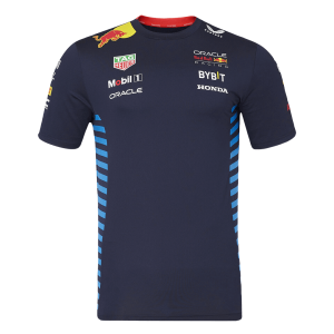 Red Bull F1 Racing Team Set Up Navy T-Shirt 2024