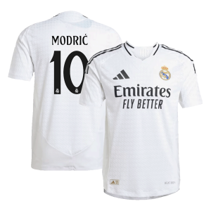 Real Madrid MODRIĆ #10 Home Custom Player Version Soccer Jersey 2024/25