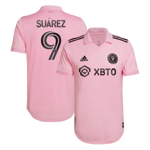 Inter Miami CF SUÁREZ #9 Home Custom Player Version Soccer Jersey 2022