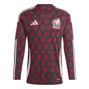 Mexico Copa América Long Sleeve Jersey Home Football Shirt 2024