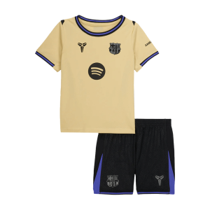 Kids Barcelona Custom Away Soccer Kits 2025/26
