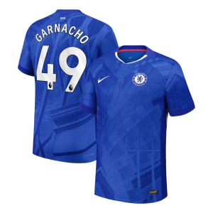 Chelsea GARNACHO #49 Home Custom Player Version Soccer Jersey 2025/26