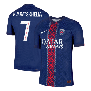 PSG KVARATSKHELIA #7 Home Player Version Soccer Jersey 2025/26