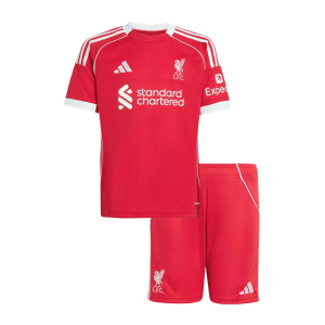 Kids Liverpool Custom Home Soccer Kits 2025/26
