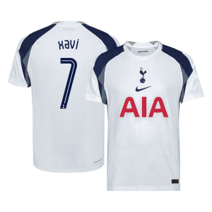 Tottenham Hotspur XAVI #7 Home Custom Player Version Soccer Jersey 2025/26 - UCL