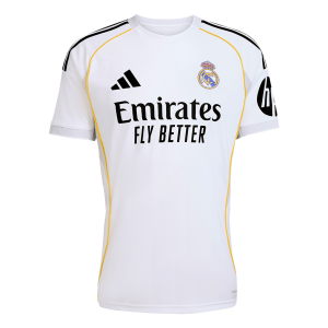 Real Madrid Soccer Jersey Home Custom Shirt 2025/26