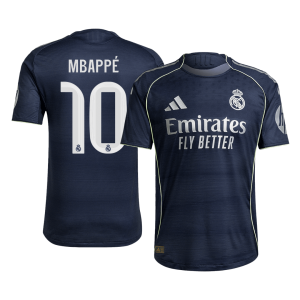 Real Madrid MBAPPÉ #10 Away Custom Player Version Soccer Jersey 2025/26
