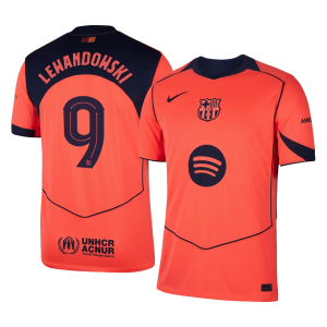 LEWANDOWSKI #9 Barcelona Soccer Jersey Third Away Custom Shirt 2025/26 - UCL