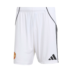 Manchester United Soccer Shorts Custom Home 2025/26