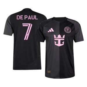 Inter Miami CF DE PAUL #7 Away Custom Player Version Soccer Jersey 2025