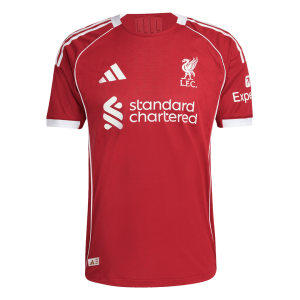 Liverpool Home Custom Player Version Soccer Jersey 2025/26