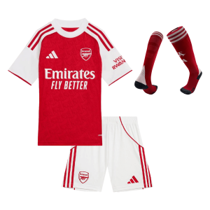 Kids Arsenal Custom Home Full Soccer Kits
2025/26