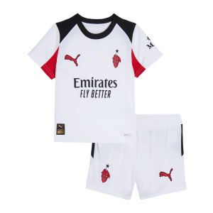 Kids AC Milan Away Soccer Kits 2025/26