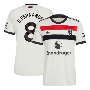 Manchester United Jersey Custom B.FERNANDES #8 Soccer Jersey Third Away 2024/25