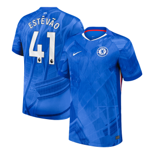 Chelsea Jersey Custom ESTÊVÃO #41 Soccer Jersey Home 2025/26