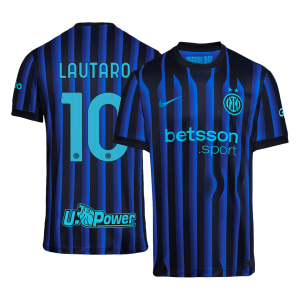 LAUTARO #10 Inter Milan Soccer Jersey Home Custom Shirt 2025/26