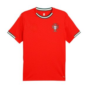 Portugal Soccer Jersey Home Custom Shirt 2025
