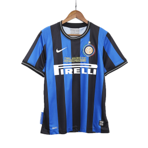 Inter Milan Jersey Custom Home Soccer Jersey 2009/10- UCL Final