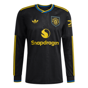 Manchester United Long Sleeve Jersey Third Away Football Shirt 2025/26