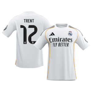 TRENT #12 Real Madrid Soccer Jersey Home Custom Shirt 2025/26