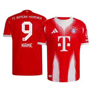 Bayern Munich KANE #9 Home Custom Player Version Soccer Jersey 2025/26