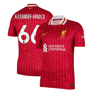 ALEXANDER-ARNOLD #66 Liverpool Soccer Jersey Home Custom Shirt 2024/25