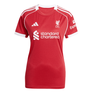 Liverpool Soccer Jersey Home Women's Custom Shirt 2025/26