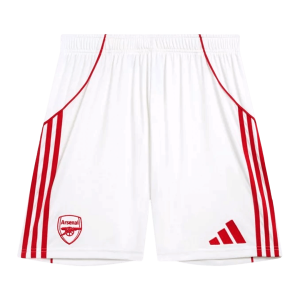 Arsenal Soccer Shorts Custom Home 2025/26