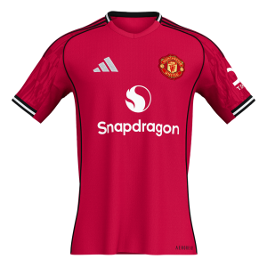 Manchester United Soccer Jersey Home Shirt 2025/26