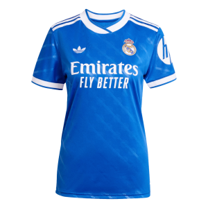 Real Madrid Soccer Jersey Third Away Women's Shirt 2025/26
