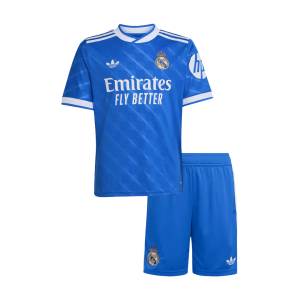 Kids Real Madrid Third Away Soccer Kits 2025/26