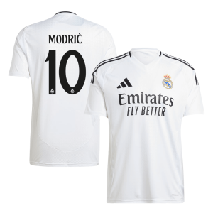 MODRIĆ #10 Real Madrid Soccer Jersey Home Custom Shirt 2024/25