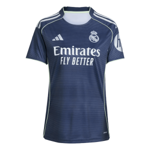 Real Madrid Soccer Jersey Away Women's Shirt 2025/26