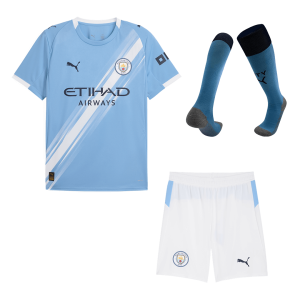 Manchester City Home Custom Full Soccer Kit 2025/26