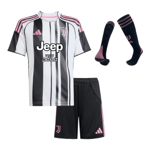 Kids Juventus Custom Home Full Soccer Kits
2025/26