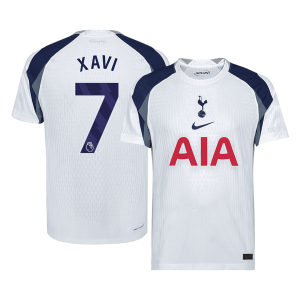 Tottenham Hotspur XAVI #7 Home Custom Player Version Soccer Jersey 2025/26