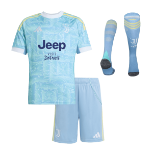 Kids Juventus Custom Away Full Soccer Kits
2025/26